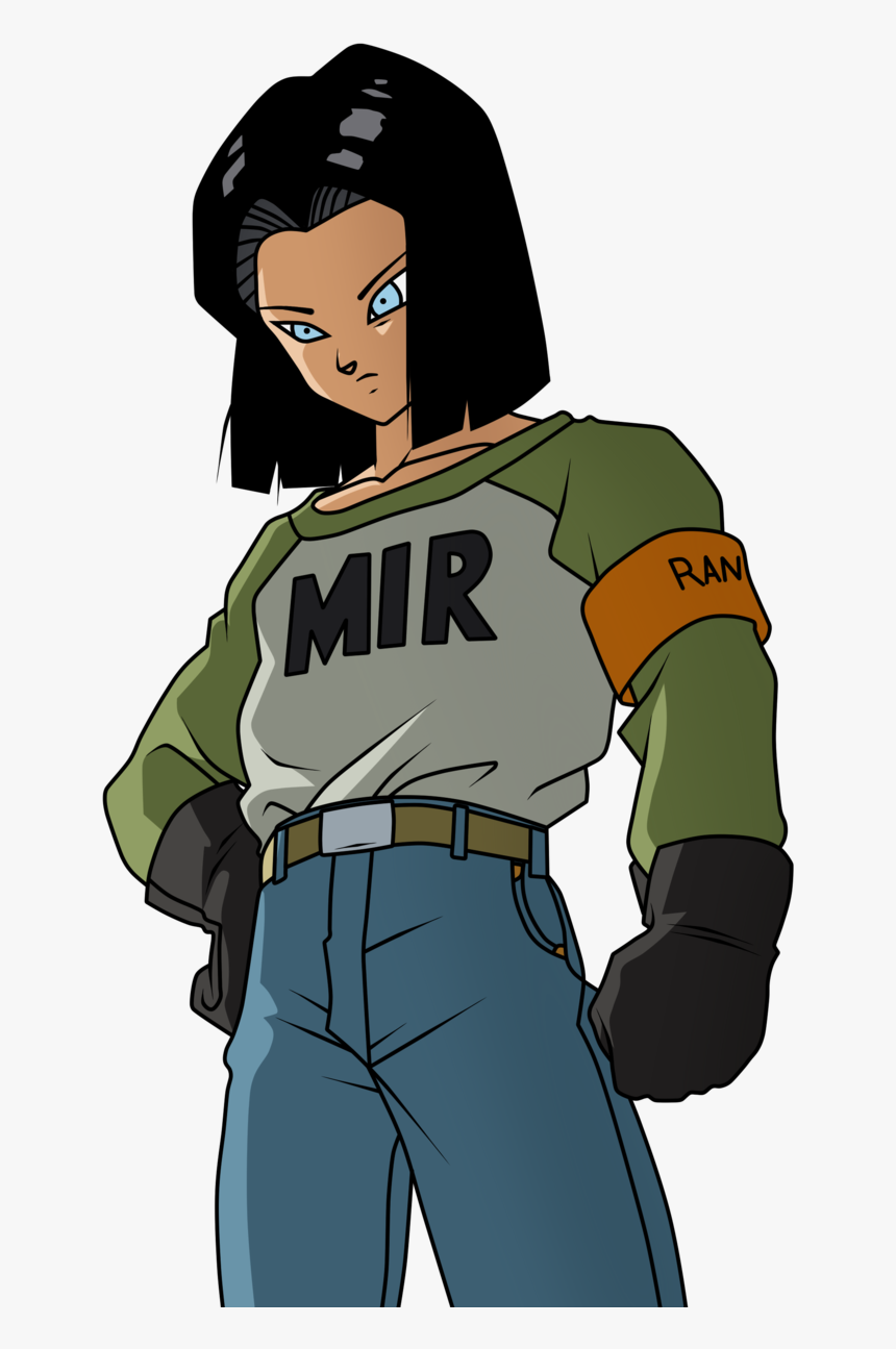 Android17 Androide17 Dragonballsuper 🔥stickers Dbs - Androide N17, HD Png Download, Free Download