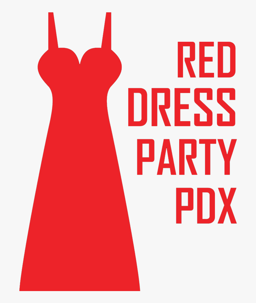 Red Dress Pdx Nobackground, HD Png Download, Free Download