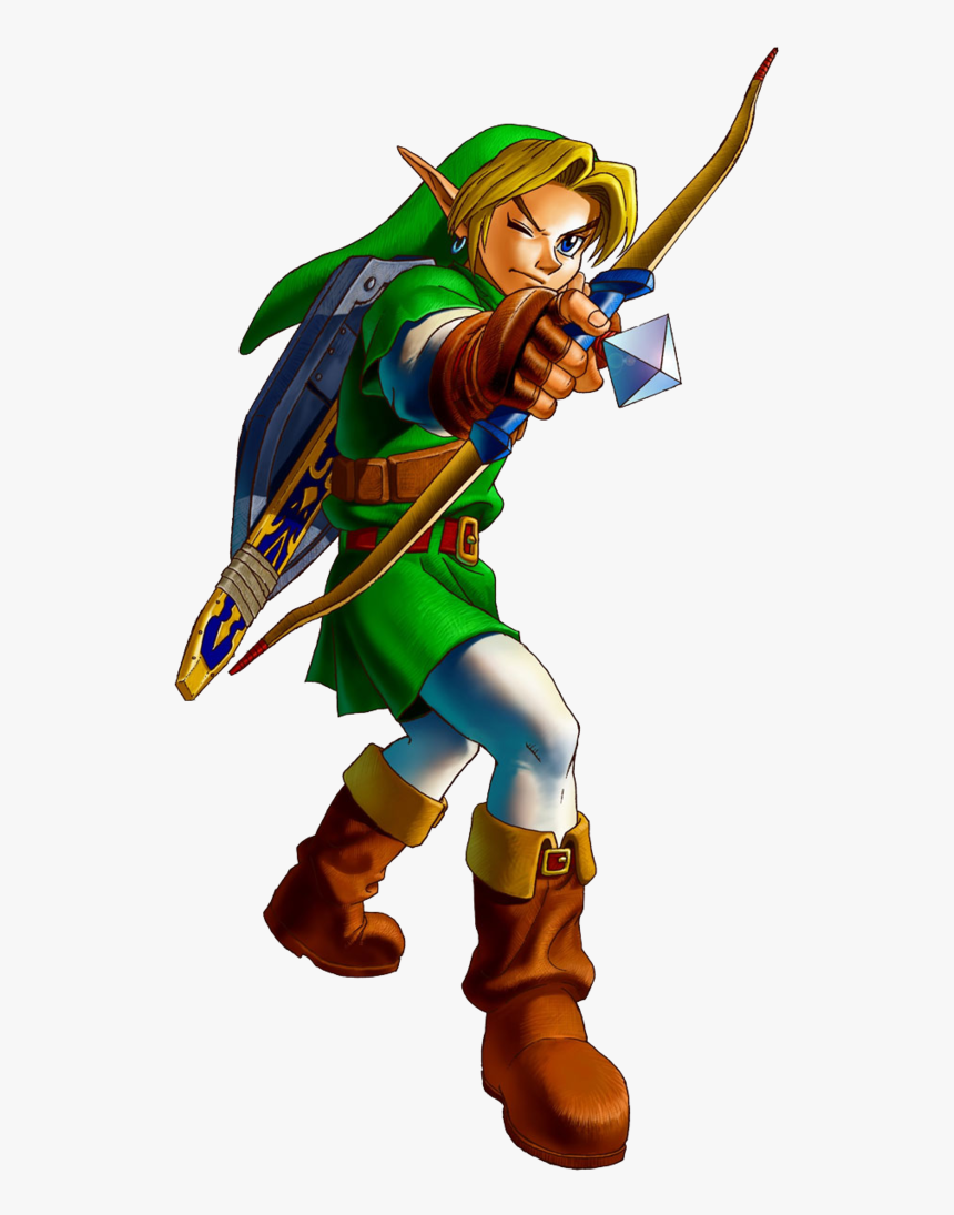 Legend Of Zelda Link Ocarina Of Time, HD Png Download, Free Download