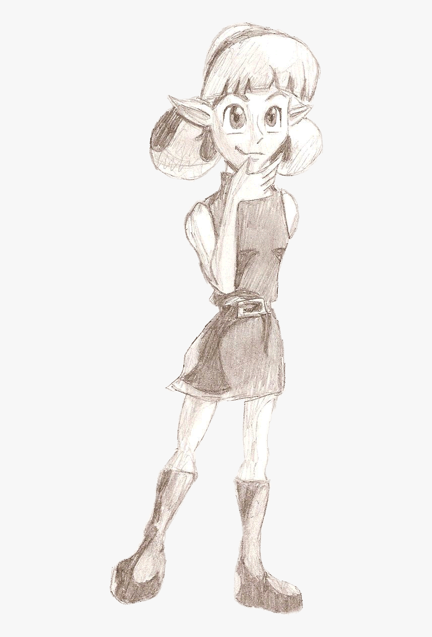 Ocarina Of Time Fado - Sketch, HD Png Download, Free Download
