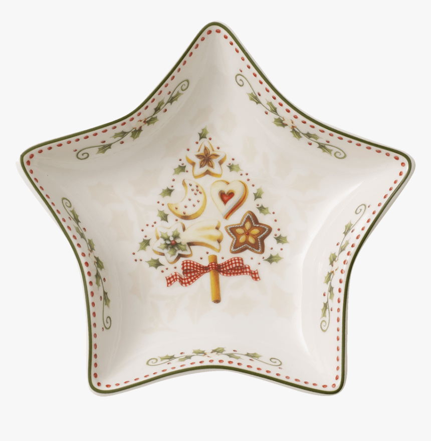 Winter Bakery Delight Small Star Dish Christmas Tree - Villeroy Boch Noel Etoile, HD Png Download, Free Download