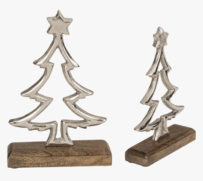 Metal And Wood Christmas Tree, HD Png Download, Free Download