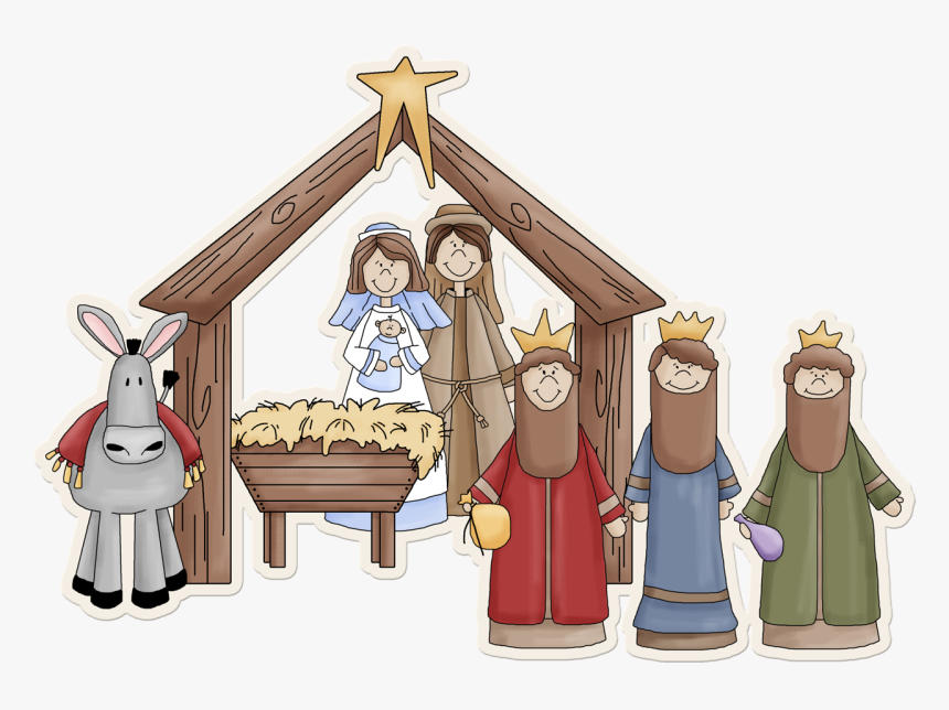 Arana Christmas Clip - Belén De Navidad Png, Transparent Png, Free Download