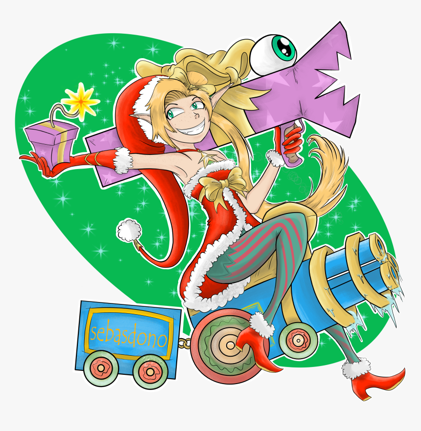 Jinx Feliz Navidad - Cartoon, HD Png Download, Free Download