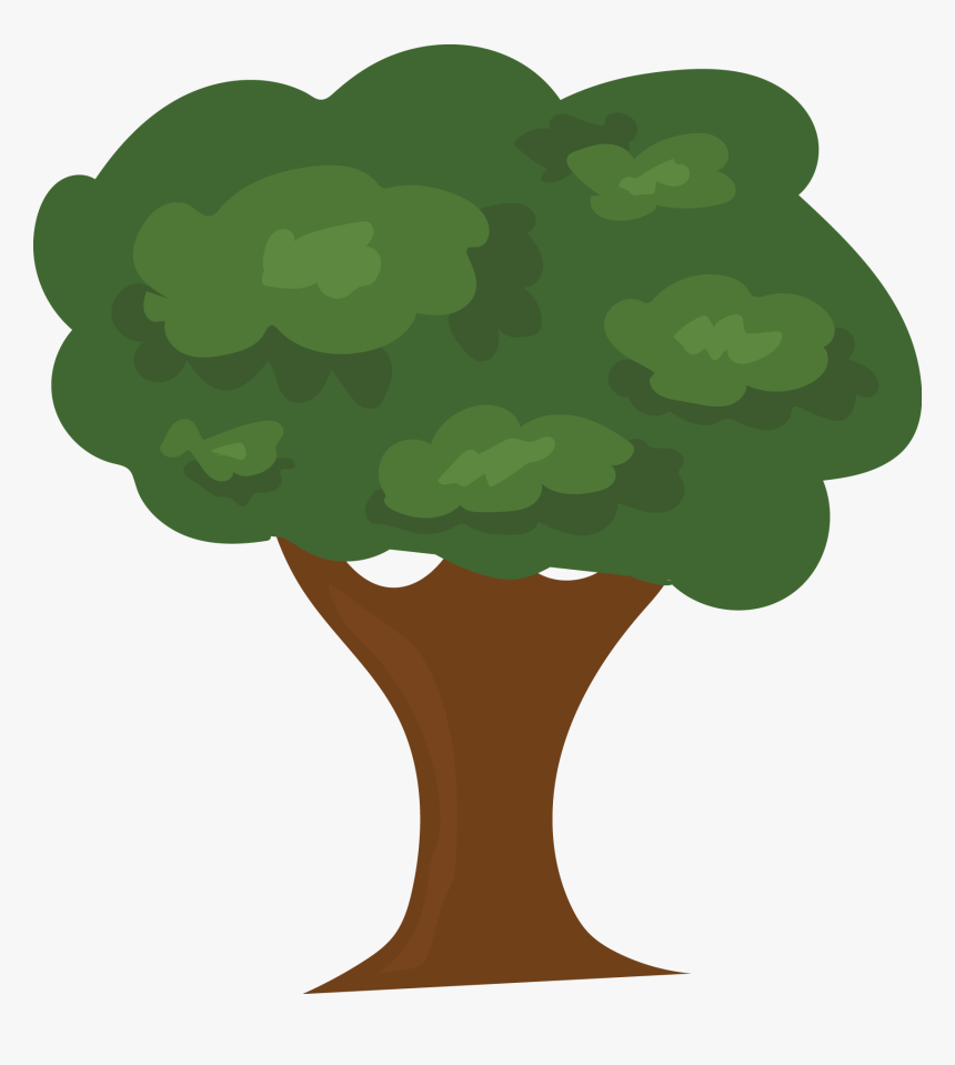 Forest Tree Vector V1 - Broccoli, HD Png Download, Free Download