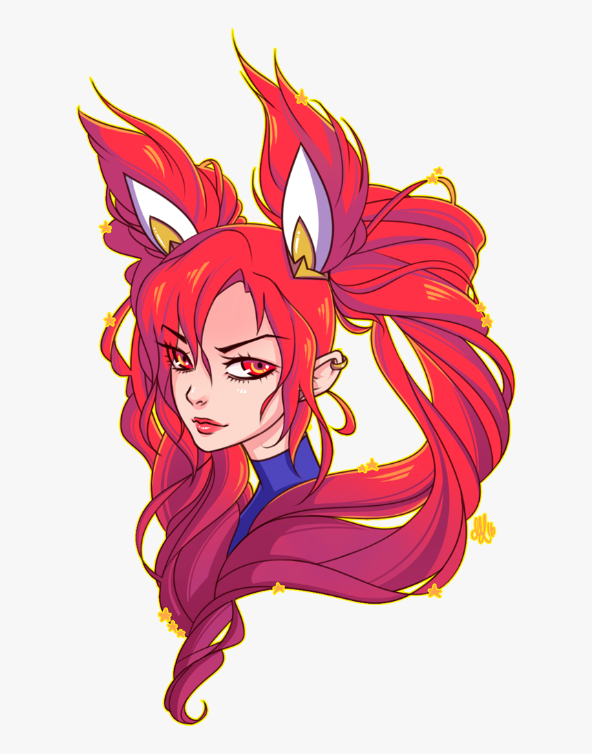 Star Guardian Jinx From League Of Legends - Cartoon, HD Png Download, Free Download
