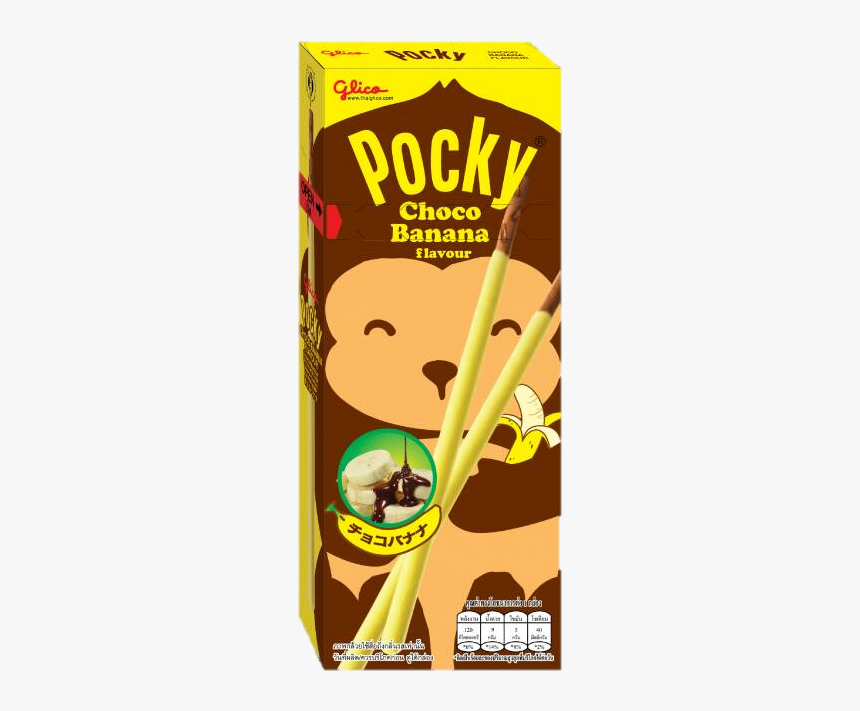 Pocky Chocolate Banana Flavor, HD Png Download, Free Download