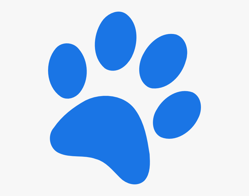 Blue Paw Png - Blue Paw Clipart, Transparent Png, Free Download