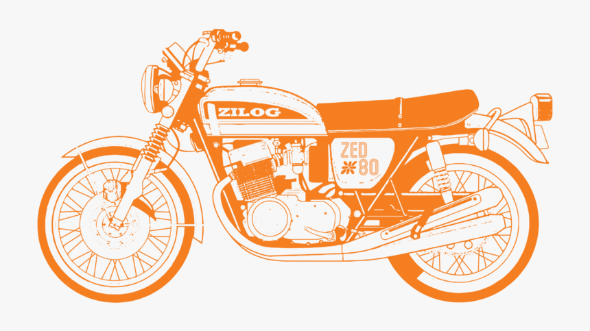 Illustration Of A Honda Motorcycle - Motorcycle, HD Png Download, Free Download