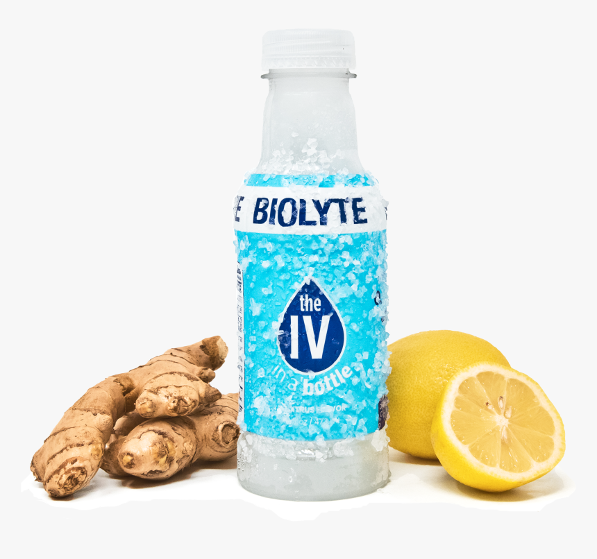 Biolyte Bottle With Ingredients - Biolife Iv In A Bottle, HD Png Download, Free Download