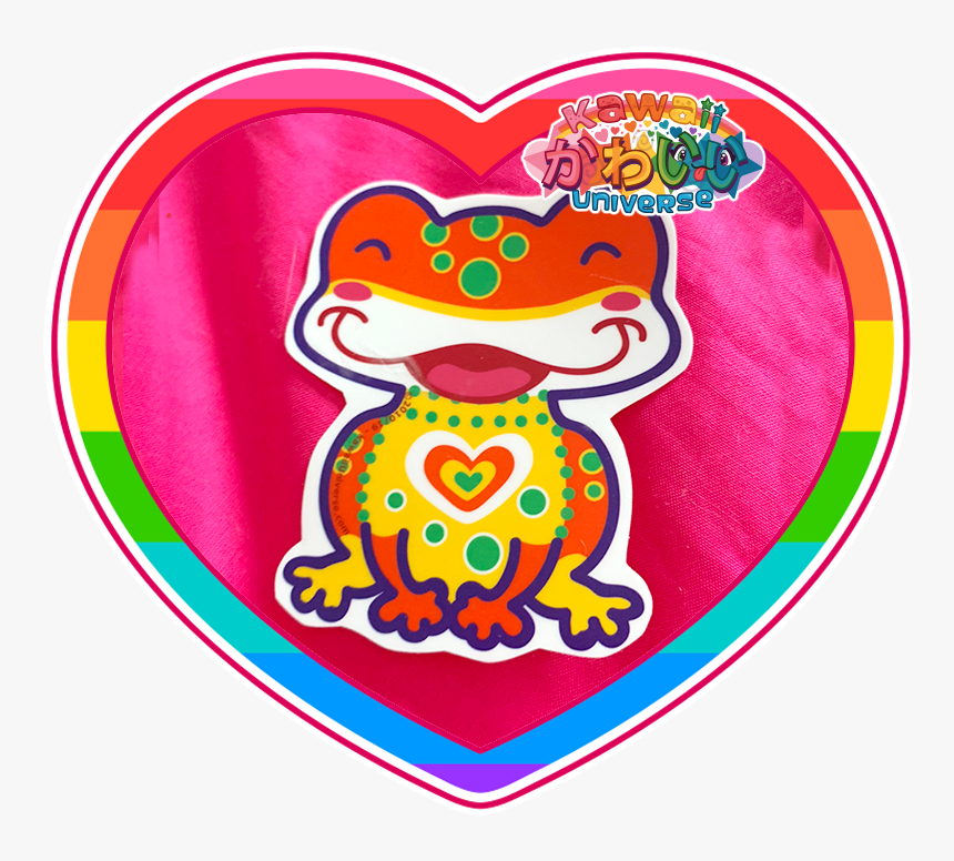 Rainbow Frog Png, Transparent Png, Free Download