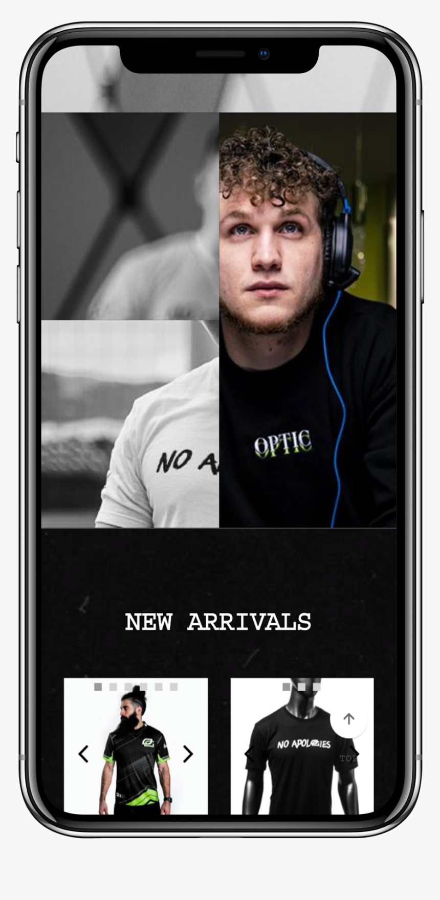 Mobile View Of Optic Gaming Store Na Home Page - Smartphone, HD Png Download, Free Download