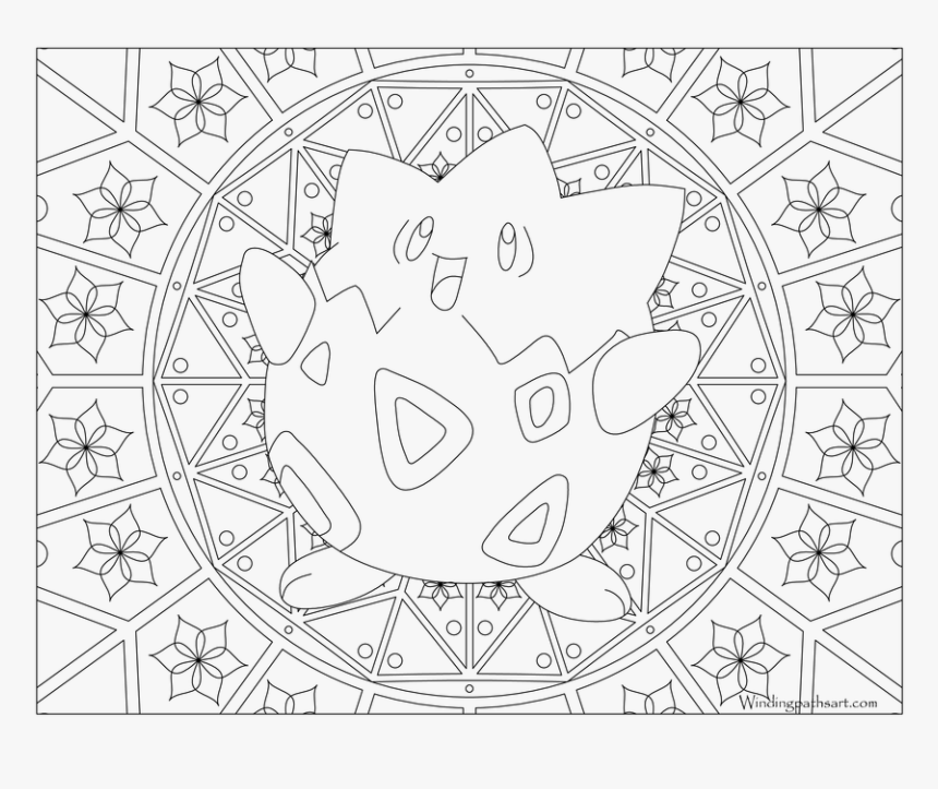 Pokemon Adult Coloring Pages, HD Png Download, Free Download