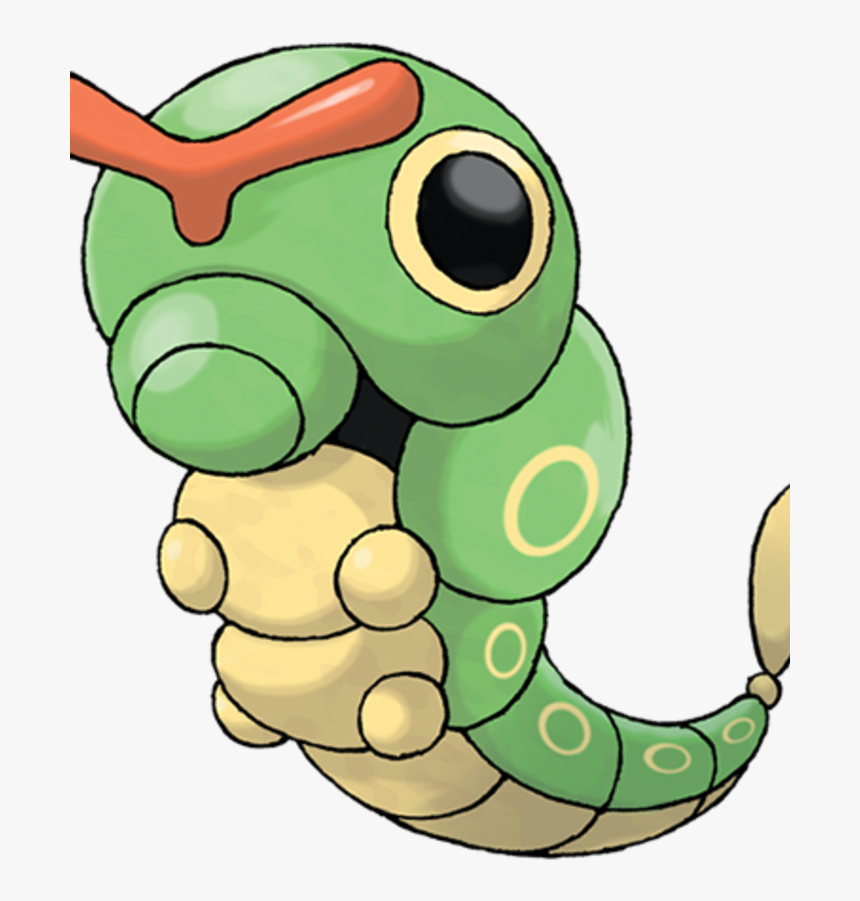 Type Cute - Pokemon Caterpie Metapod Butterfree, HD Png Download, Free Download