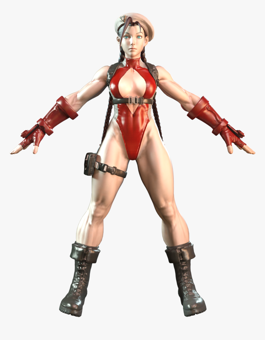 Street Fighter 5 Cammy Gmod , Png Download - Street Fighter V Character Models, Transparent Png, Free Download