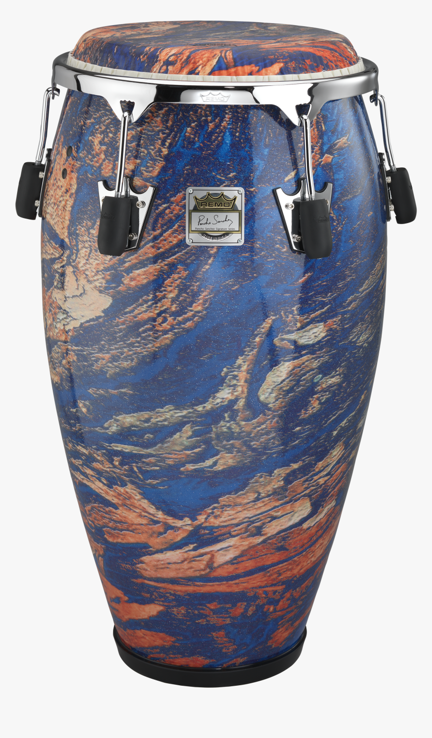 Remo Valencia Poncho Sanchez Conga Drum-molten Sea, - Congas Remo Poncho Sanchez, HD Png Download, Free Download