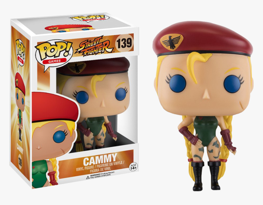 Cammy Pop Vinyl Figure - Funko Street Fighter Cammy, HD Png Download, Free Download