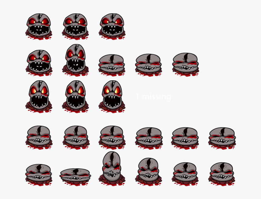 Foto - Binding Of Isaac Vectorized Bosses, HD Png Download, Free Download