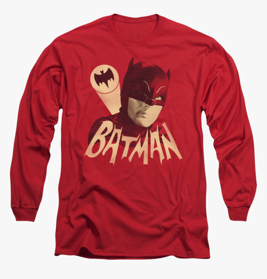 Dorkees - Com - Batman - The Bat Signal Long Sleeve - Pulp Fiction Longsleeve Shirt, HD Png Download, Free Download