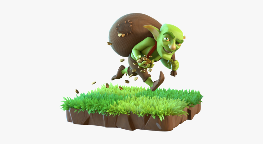 Clash Goblin Png - Clash Of Clans Png, Transparent Png, Free Download