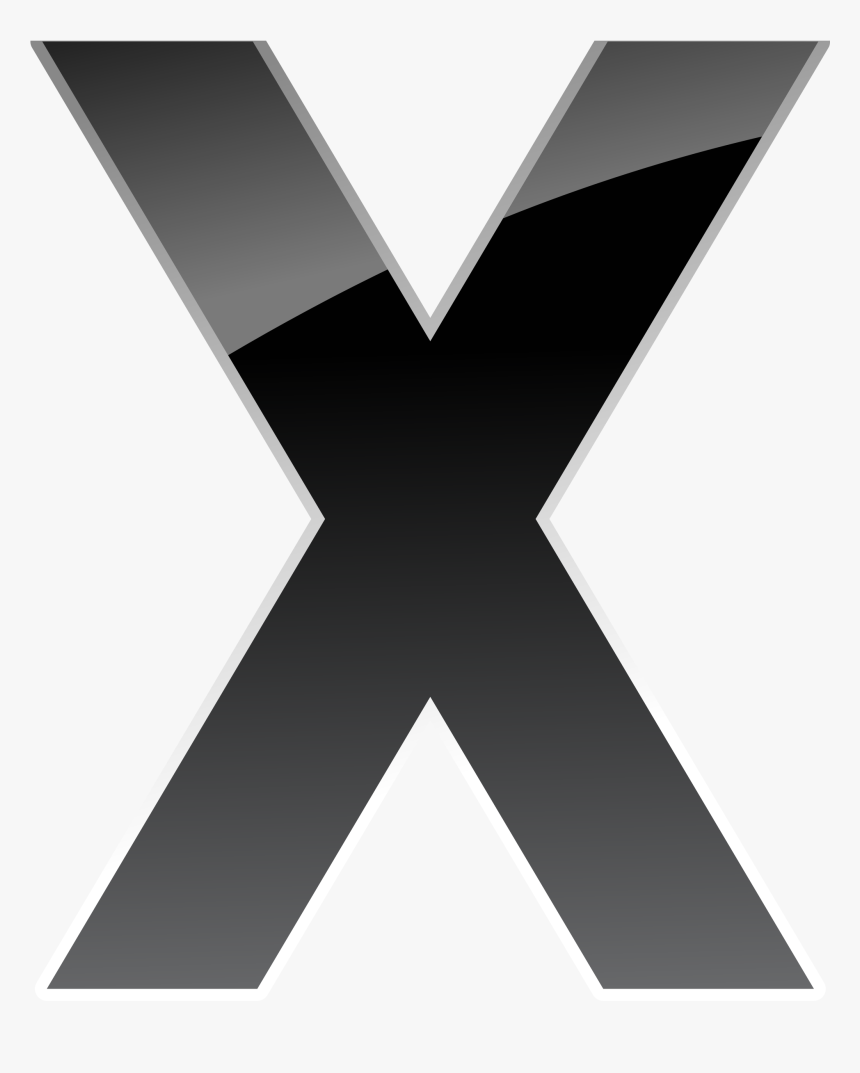 X Logo Png - Mac Os X, Transparent Png, Free Download