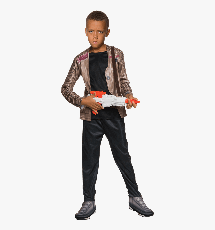 Kids Finn Deluxe Costume - Finn From Star Wars Costume, HD Png Download, Free Download