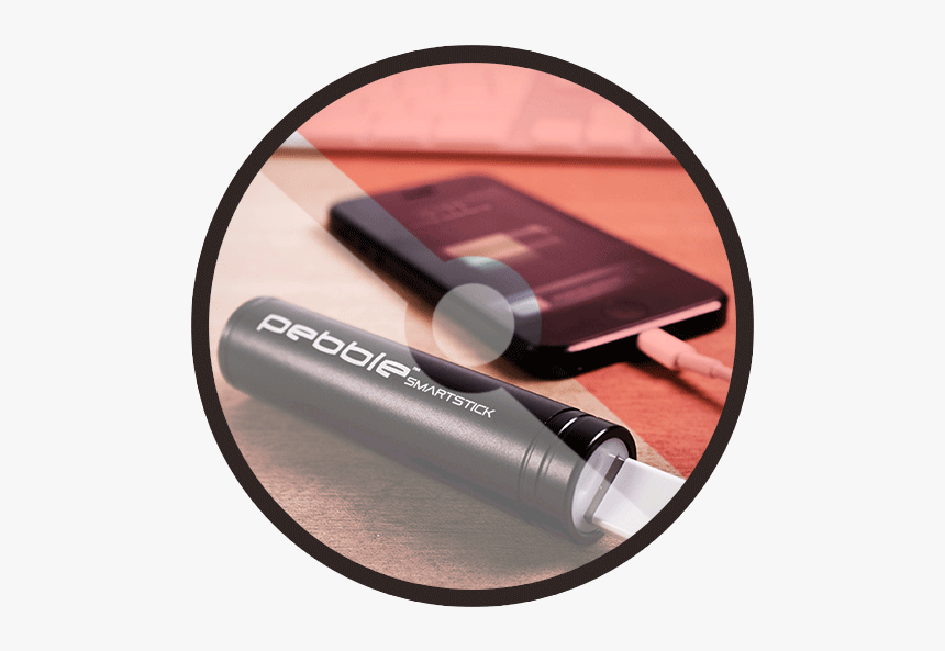 Pebble Smartstick Charger - Battery Charger, HD Png Download, Free Download