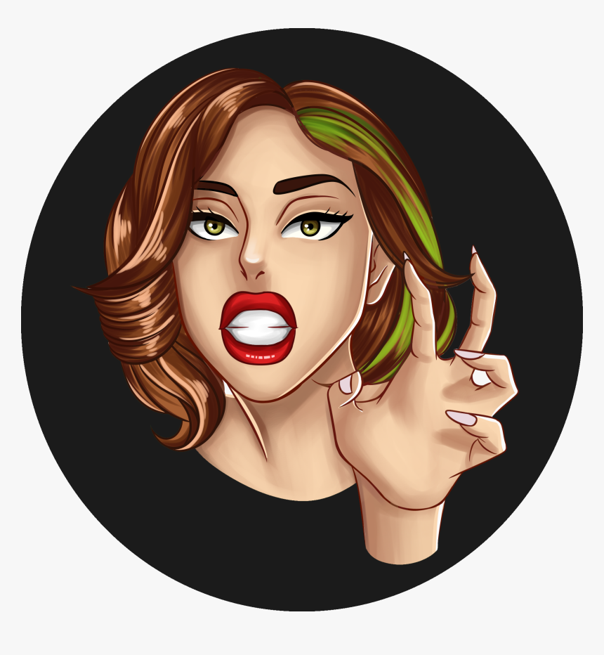 Yass - Lady Gaga Cartoons, HD Png Download, Free Download