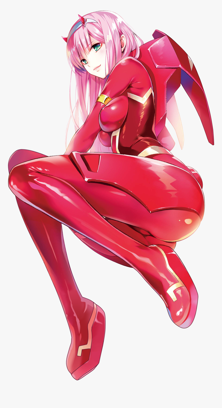 Zero Two Red Suit, HD Png Download, Free Download