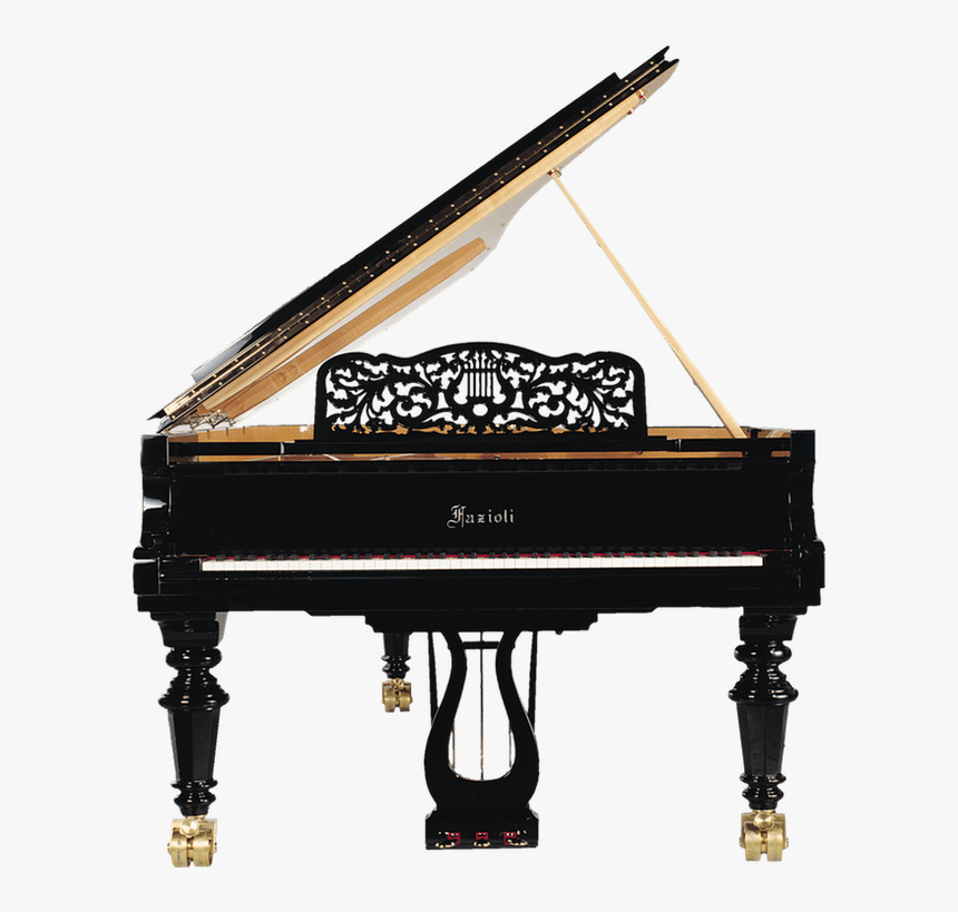 Fazioli Strauss Grand Piano - Ornated Piano Music Stand, HD Png Download, Free Download