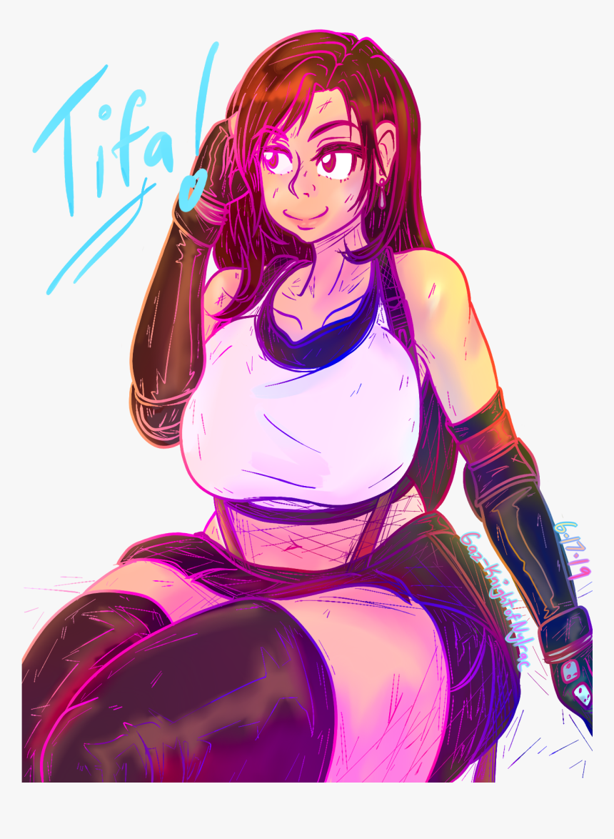 Remake Tifa - 6 - 17 -, HD Png Download, Free Download