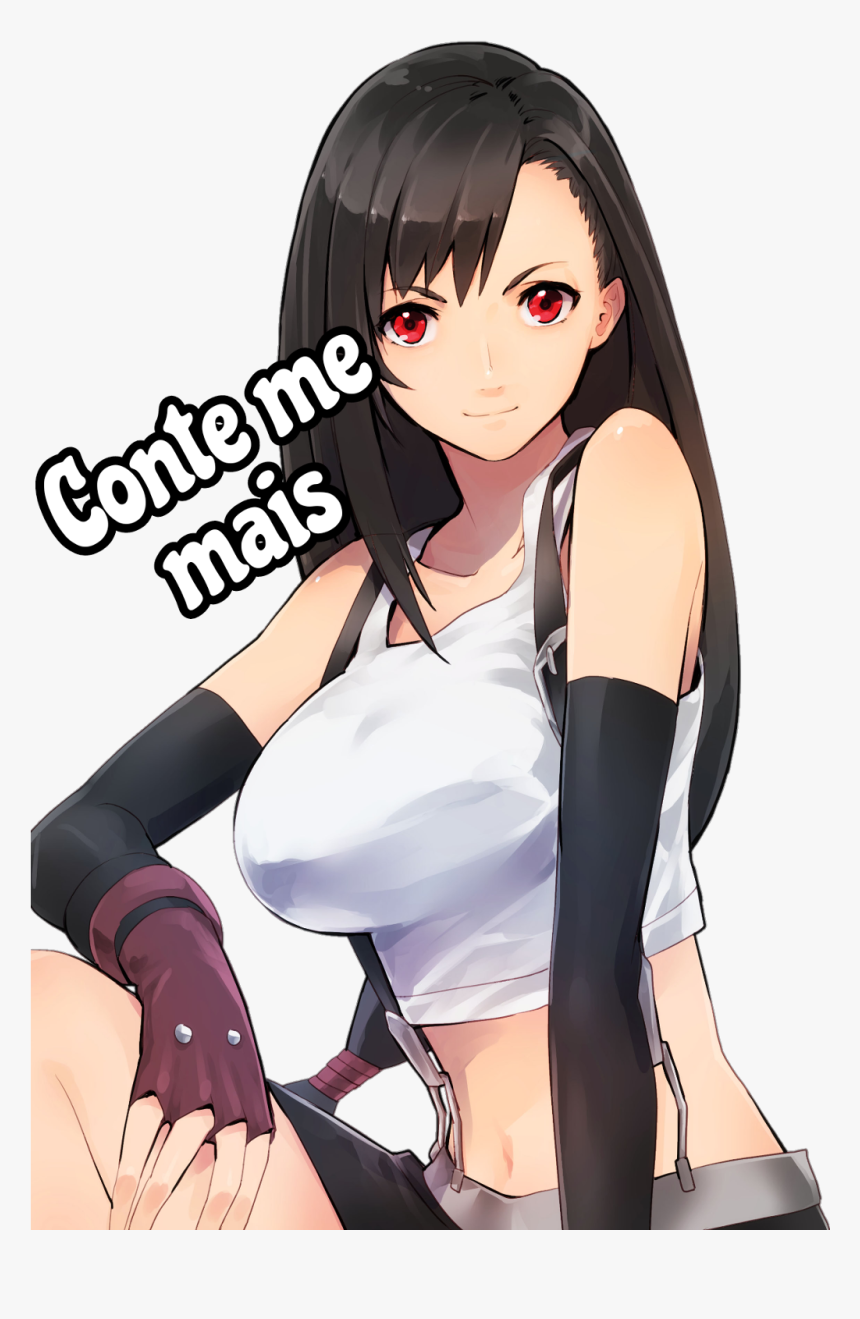 #tifa #lockhart #finalfantasy #anime #girl - Tifa Lockhart Hair Anime, HD Png Download, Free Download