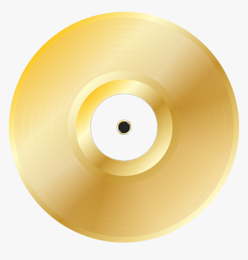 #goldrecord #record #disk #music - Circle, HD Png Download, Free Download