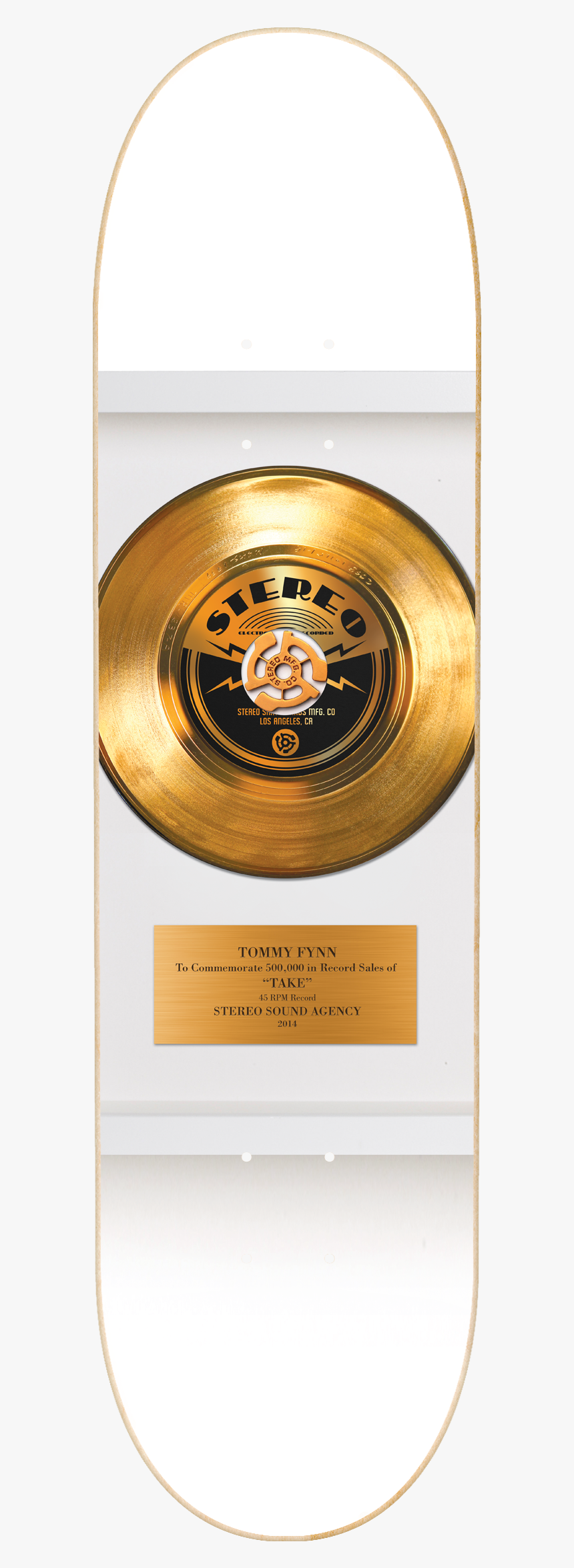 Fynn Gold Record Mockup - Circle, HD Png Download, Free Download