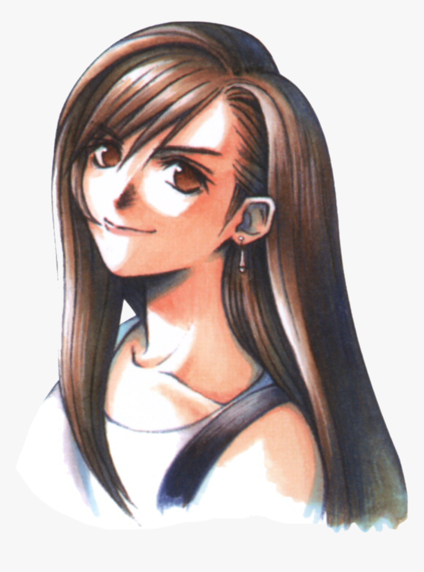 #tifa #freetoedit - Final Fantasy 7 Tifa Portrait, HD Png Download, Free Download