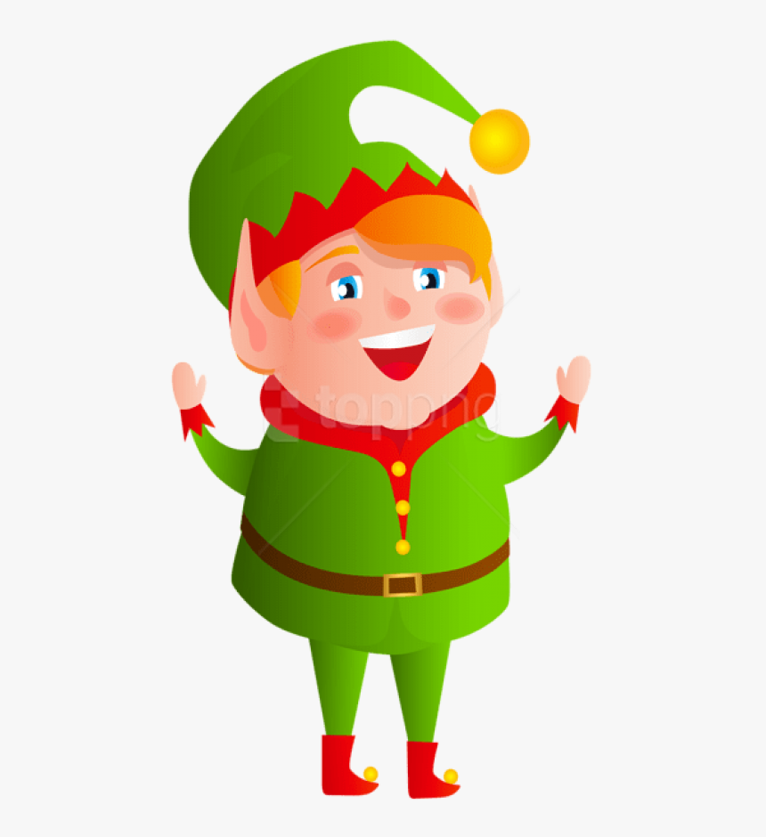 Santa Elf Png - Portable Network Graphics, Transparent Png, Free Download