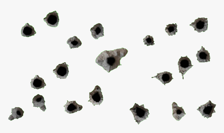 Bullet Hole Png - Shotgun Bullet Holes Png, Transparent Png, Free Download