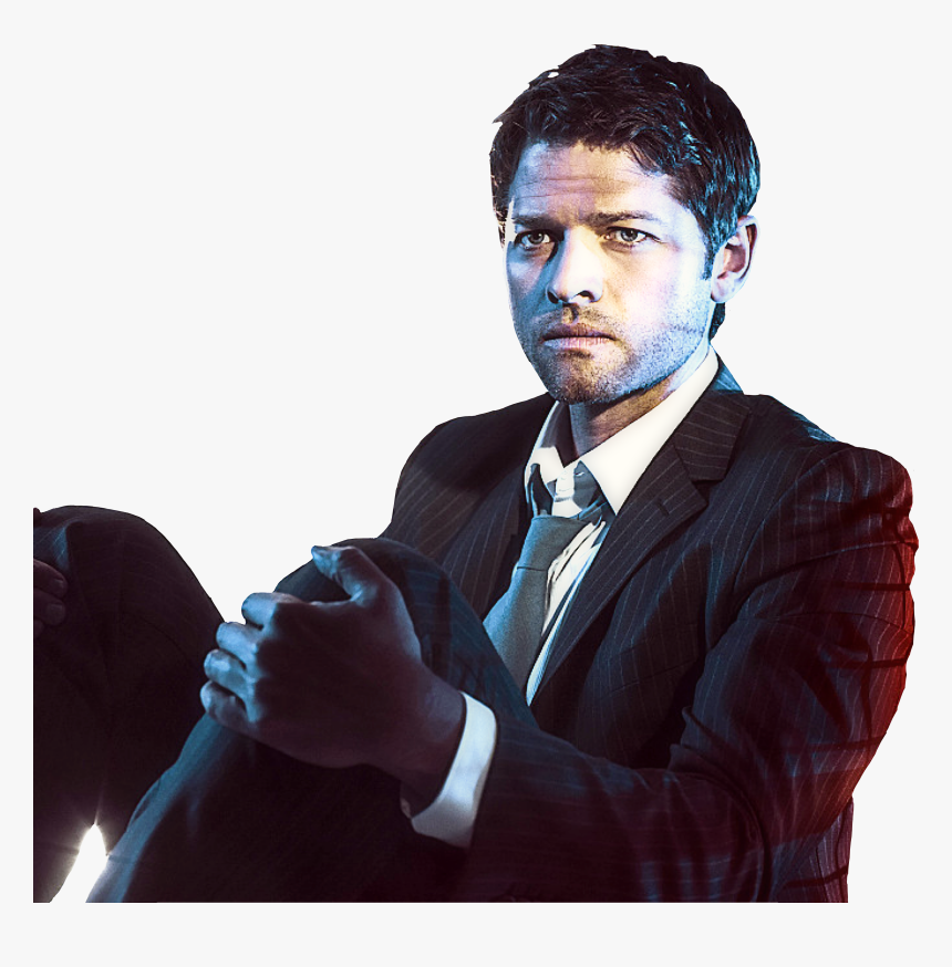 Supernatural Castiel Sticker - Supernatural Misha Collins Photoshoot, HD Png Download, Free Download