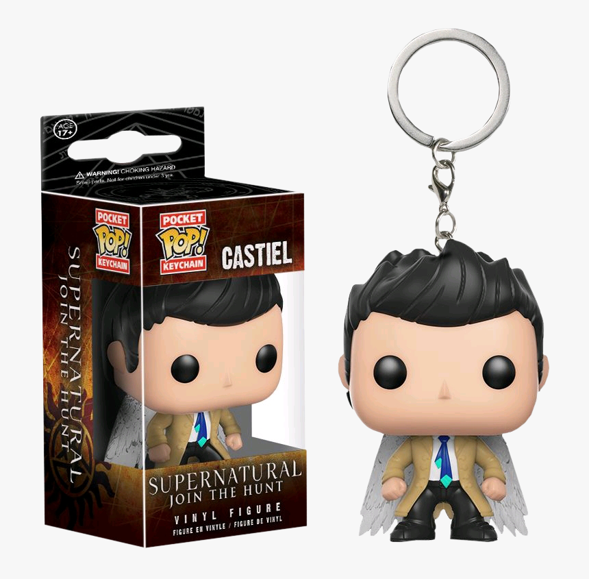 Castiel Funko Pop Keychain, HD Png Download, Free Download