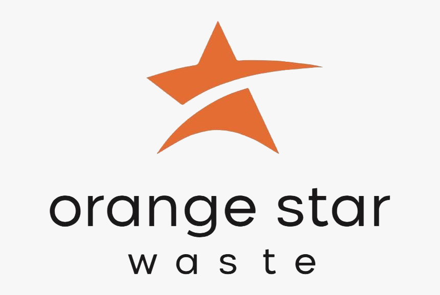 Orange Star Waste - Graphic Design, HD Png Download, Free Download