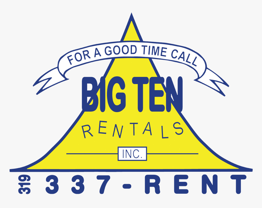 Big Ten Rentals, HD Png Download, Free Download