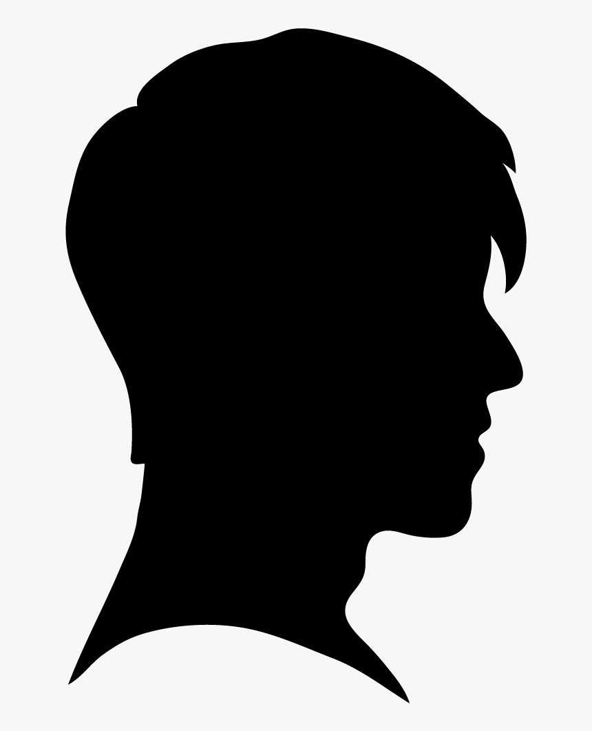 Silhouette Portrait Photography Child - Girl Profile Silhouette, HD Png Download, Free Download