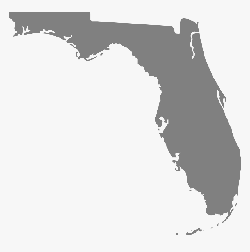 Florida Map Vector, HD Png Download, Free Download