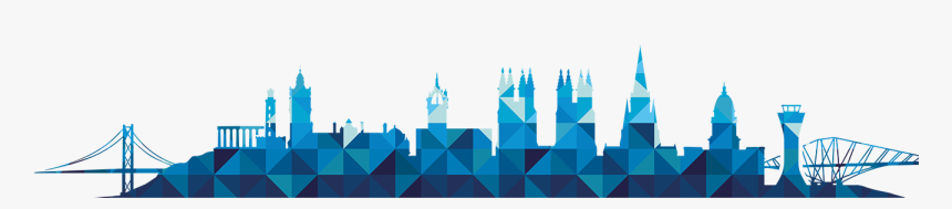 Skyline - Silhouette Edinburgh, HD Png Download, Free Download