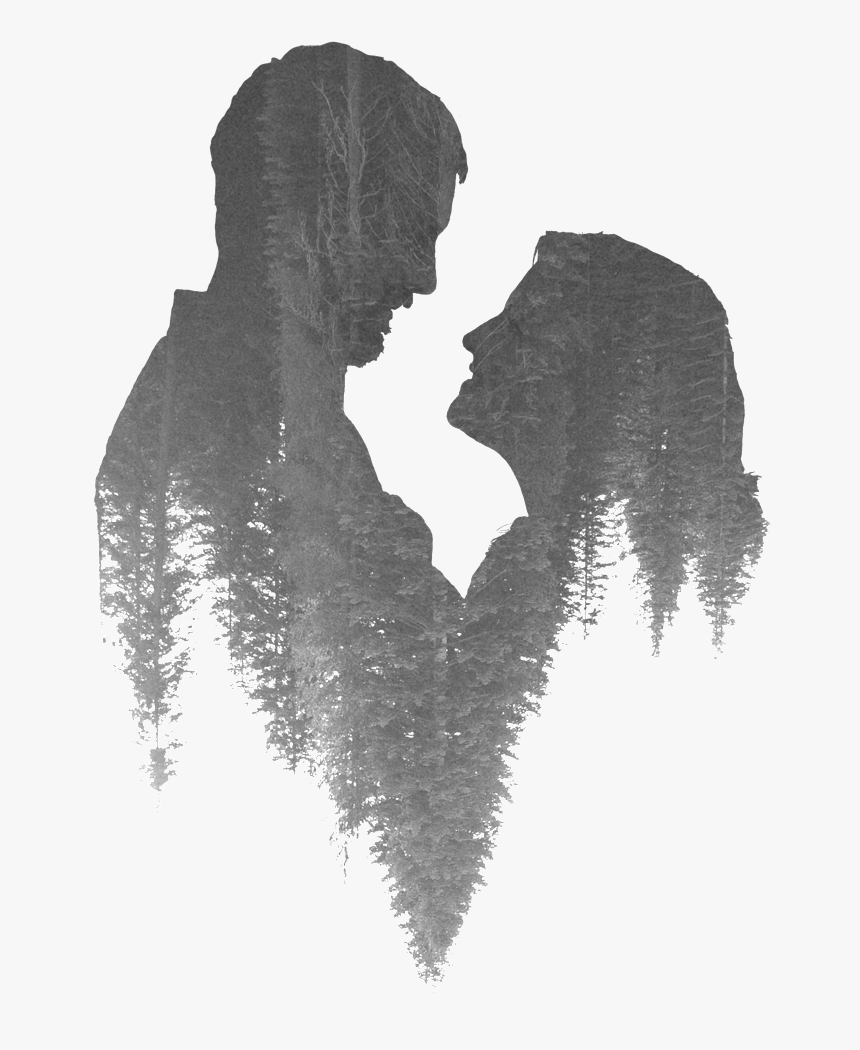 Photography Silhouette - Double Exposure Images Png, Transparent Png, Free Download
