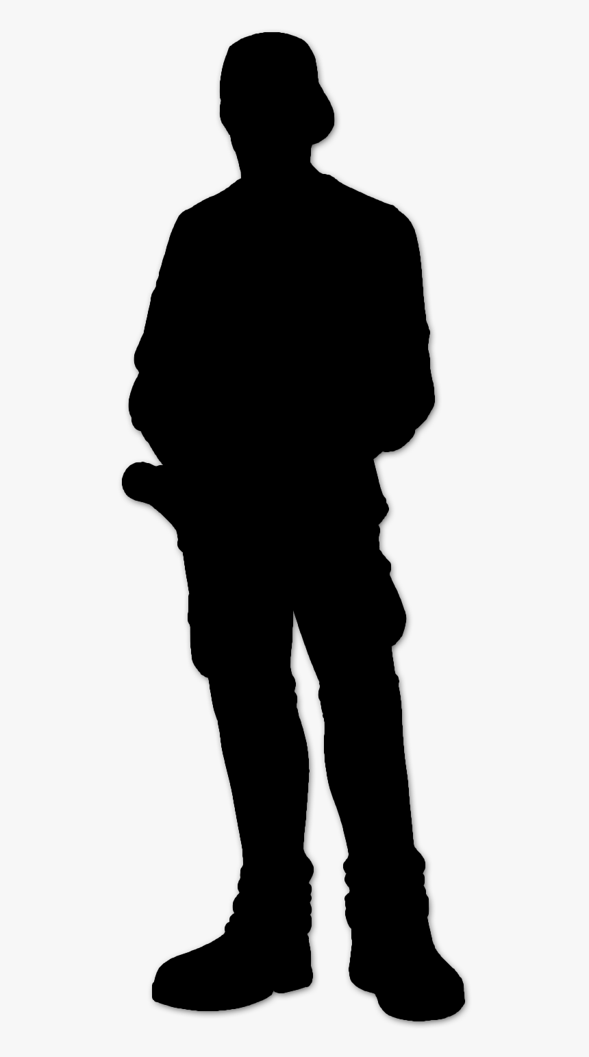 Clipart Person Silhouette Picture Freeuse Library Silhouette - Standing Person Silhouette Png, Transparent Png, Free Download