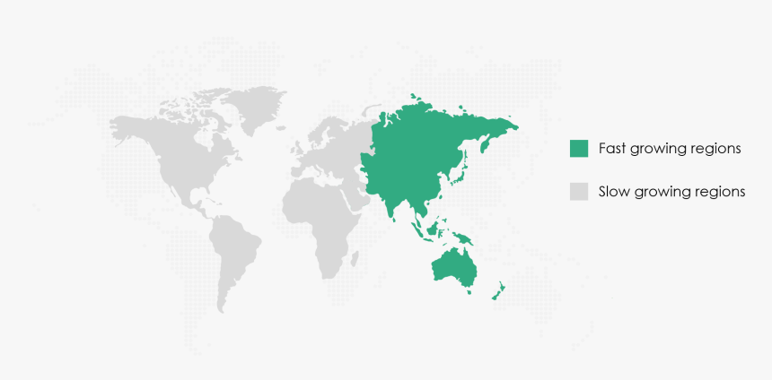 High Performance Electric Motorcycle Market Share By - World Map Png Transparent Dots, Png Download, Free Download