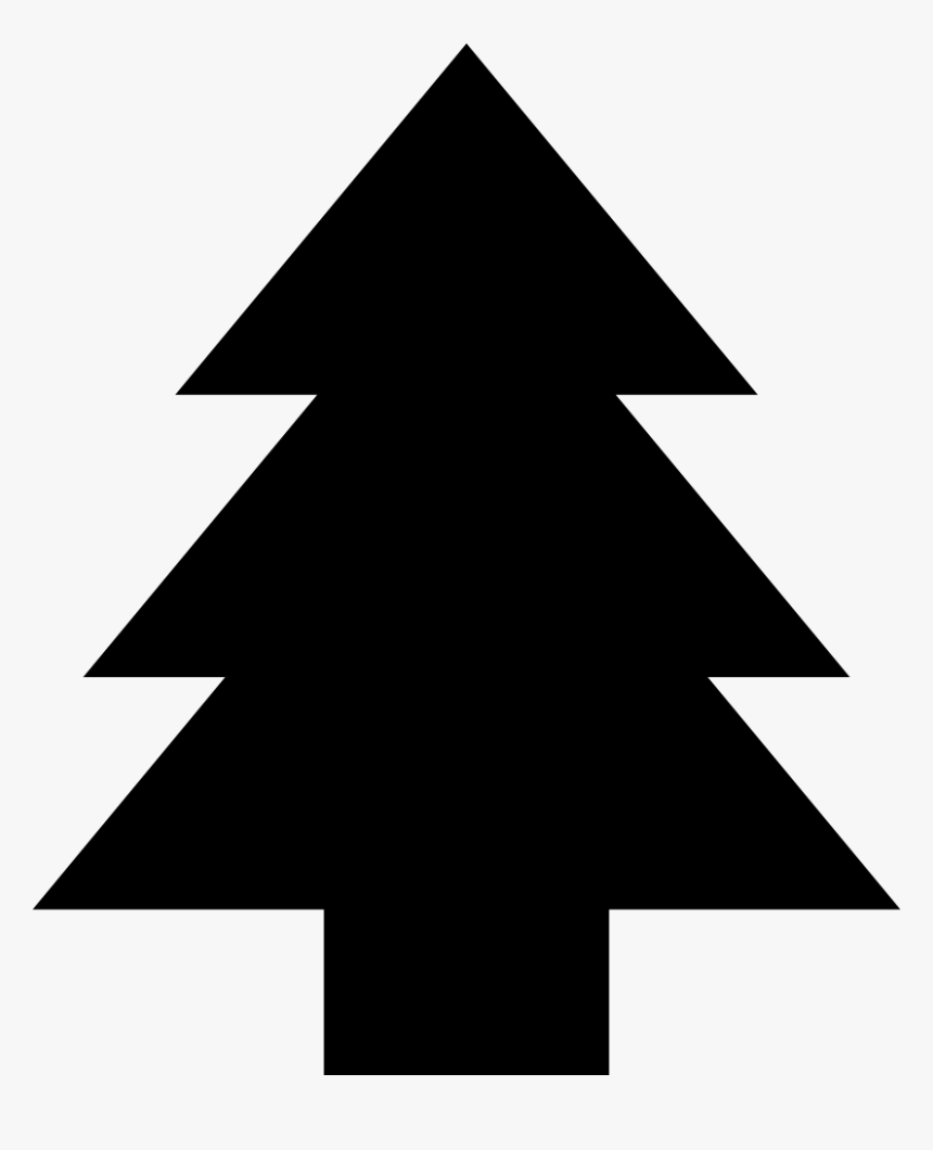 Christmas Tree Silhouette Svg, HD Png Download, Free Download