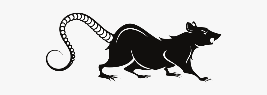 Rat Silhouette - Rat Svg, HD Png Download, Free Download