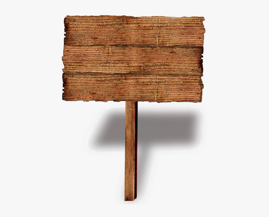 Wood Signs Png Download - Wood Sign Png, Transparent Png, Free Download